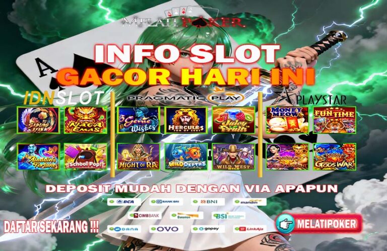 MelatiCasino Link Slot Scatter Terpercaya Winrate Tinggi Terbaru