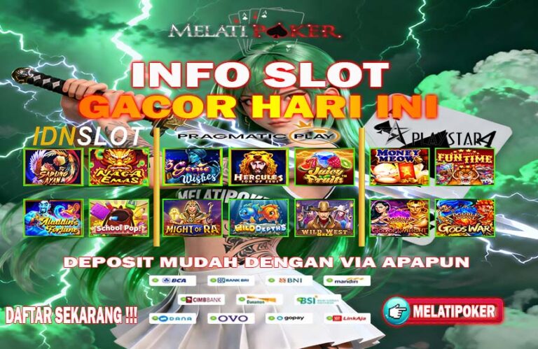 MelatiCasino Slot QRIS Gacor Deposit Mudah Winrate Tinggi